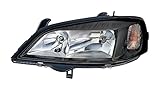 Leuchten-Bauart: Halogen HELLA 1EG 007 640-391 Halogen Hauptscheinwerfer, Links, Ohne Kurvenlicht