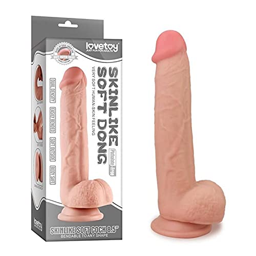Gode Skinlike 19 x 4.2 cm Love Toy : la solution contre le manque de réalisme - 2