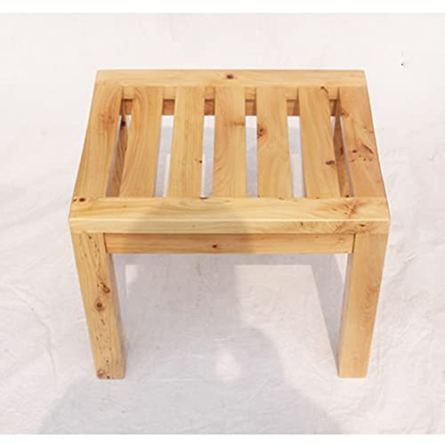 WL-ZZZ Doccia/bagni Sgabello per Bagno Impermeabile Piccola sedie in Legno | Sgabelli da Bagno per Vasca da Bagno per disabili per Anziani Sgabelli da Bagno Sgabello da Bagno Sgabelli da Bagno