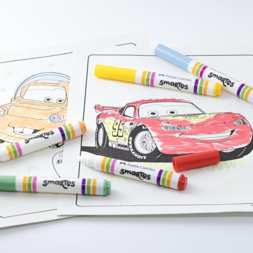 Kit de Colorir Smartes Carros Faber-Castell