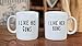 AW Fashions I Like His Guns, I Like Her Buns Couples Mug - Funny Couple Mug - (2) 11OZ Coffee Mug - Funny Mug Set - Mugs For boyfriend and Girlfriend and Husband and wife