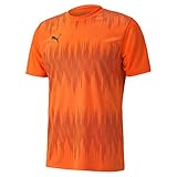 Slim Fit PUMA Herren ftblNXT Graphic Shirt Core T, Shocking Orange-Asphalt, XL