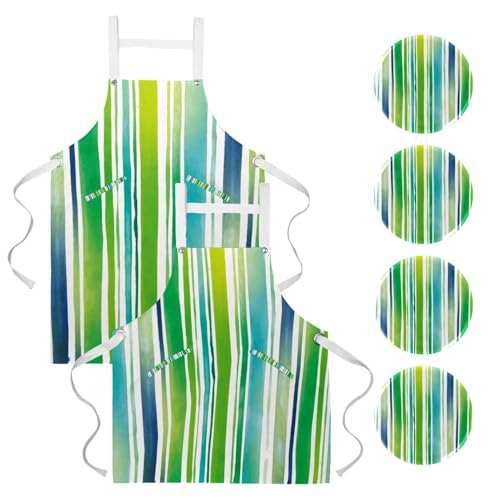 Tablier de cuisine imperméable aux taches pour le travail en bar et restaurant