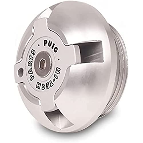 Bouchon d’huile carter Puig 6780P aluminium pour personnaliser votre moto en argent