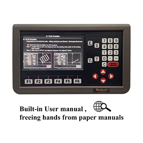 Baykunl 7inch LCD Magnetic Scale DRO
