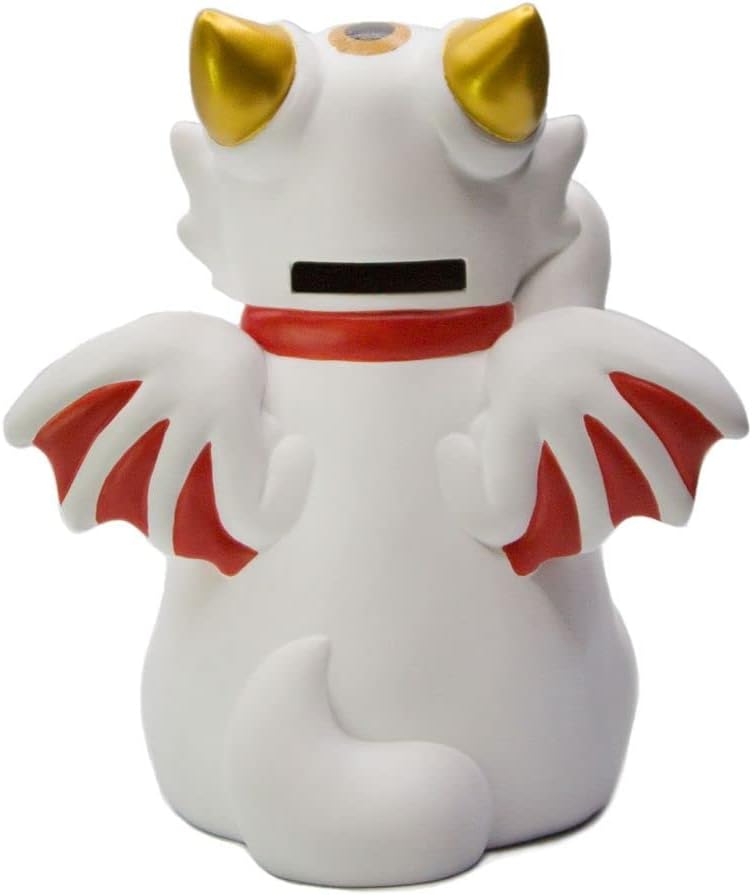 Lucky Dragon Coin Bank, Vinyl Collectible, Unbreakable Plastic Piggy Bank, Good Luck Home Decoration, Year of Dragon