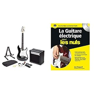 Rockjam Pleine Taille Guitare Électrique Superkit avec Accordeur de Guitare Amplificateur de Guitare Cas Guitare Sangle… - Les Beatles, Paul McCartney, John Lennon, RIngo Starr, George Harrison