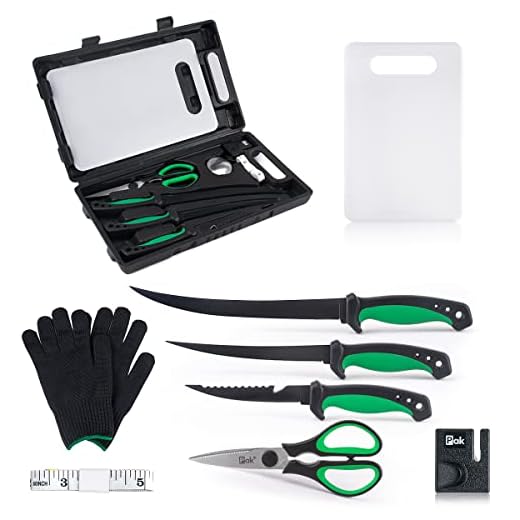 Pak 11-Pc Fillet Knife Fishing, Fish Fillet Knife, Fish Cleaning Kit, Fish Fillet Knife Set, Filet Fishing Kit, Fishing Knife, Filet Knife, Knife Set, Fishing Scissor, Fishing Equipment, BBQ Knives