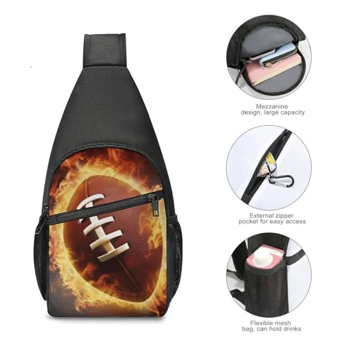 Mochila tipo sling unisex pequeña para senderismo miniatura 4