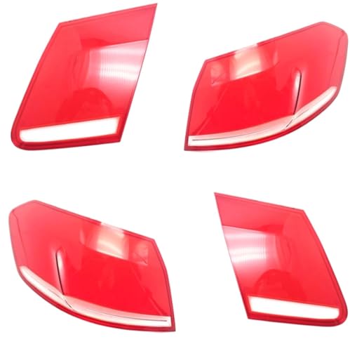 IMLAM Pantalla Luz Trasera para Benz Clase E W212 E260 E300 E320 2014 2015 Cubierta De Luces Traseras Cubierta De Lámpara Trasera Carcasa De Lámpara Trasera Piloto Trasero (Talla : 4pcs)