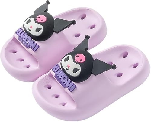 クロミ ちゃん シナモロール キッズ スリッパ サンダル 水切れスリッパ サボサンダル ベビーシューズ カジュアル スリッポン ルームシューズ 室内室外履き かわいい おしゃれ 滑り止め 水陸両用,2,big_kid,women,measurement_1