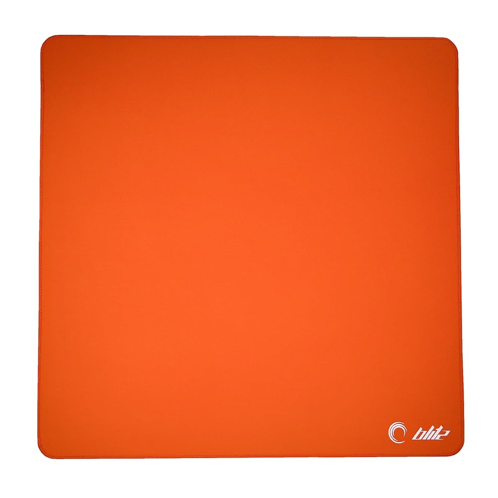 Blitz Tapis de souris (doux, orange, 490 mm x 490 mm)