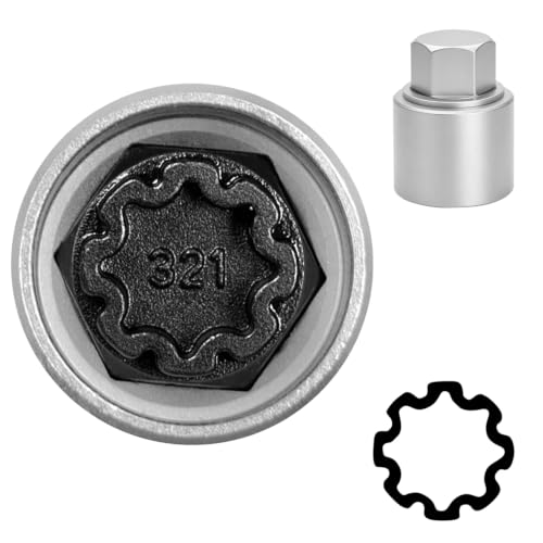 Image of 321 Wheel Locking Nut Key for Mercedes Benz, Lug Nut Removal Tool