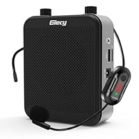 Giecy スピーカーセット Amazon | Giecy スピーカーセット 拡声器 ワイヤレスマイク2本