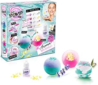 So Bomb DIY Aroma Bath Bomb Kit 6 Pack, Multicolour