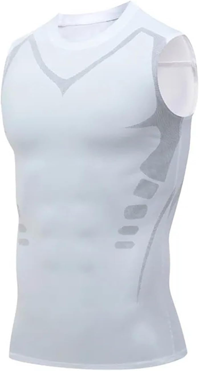 Compressie Shirt 2 Stks Shaping Vest Voor Mannen Afslankende Vest Body Shaper Compressie Shirts Tank Top Buik Controle Mouwloos Fitness Shirts Voor Body Shape