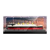 Display case Box for Lego 10294 Titanic, Gift Ideas for Lego Display case Mount Enthusiast,Compatible with Lego10294 Titanic Only Display case (Option B)