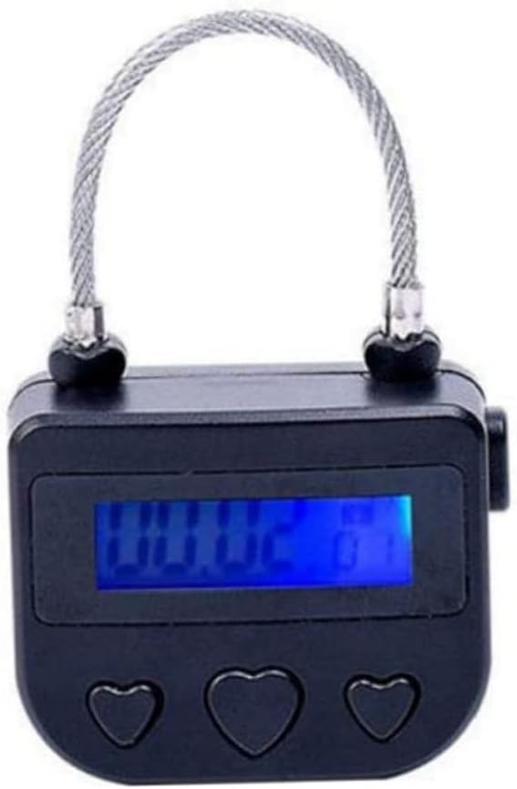 Safety Padlock, Electronic Timer, Lock Behavior Assistance, Multi