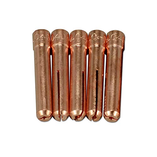 Image of RIVERWELD TIG Torch Collets 13N21 .040 inch & 1.00mm Consumables 10pcs