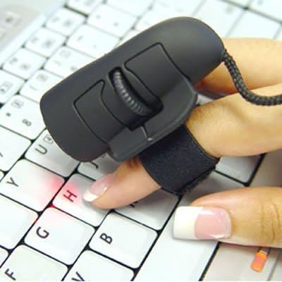 2-button Ergonomic USB 800dpi Optical Finger Mouse