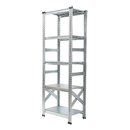 Amazon｜METALSISTEM メタルシステム5段（奥行40cm） W677xH1840