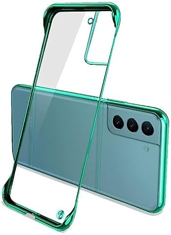 Ultra Thin Plating Frameless Case Compatible for Samsung Galaxy S22 S21 FE S20 Note20 Ultra S10 Note10 Plus 5G Hard PC Clear Protect Back Cover Shell Galaxy Note10,Black