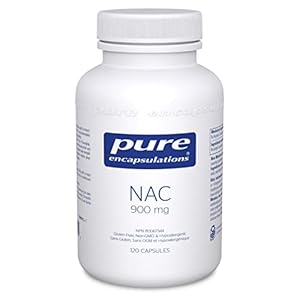 Pure Encapsulations NAC 900 mg – N-Acetyl Cysteine Amino Acid Supplement for Immune Support, Liver & Antioxidants* – 120 Capsules