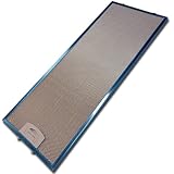 Filtro de metal antigrasa para campana extractora 49026164 ROSIERES