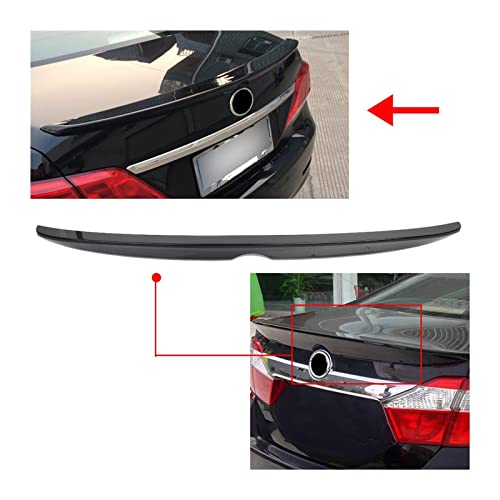 Garniture Queue Coffre Aile Noir Brillant ABS pour Rénover Pare-Chocs Camry - 4