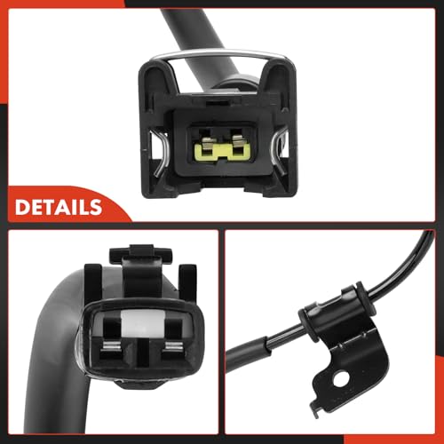 A-Premium 2PC Set Wire Harness for Rear ABS Wheel Speed Sensor Compatible with Kia Models - Soul 2014-2019, Soul EV 2015-2019 - Without Sensor by A-Premium - Image 7