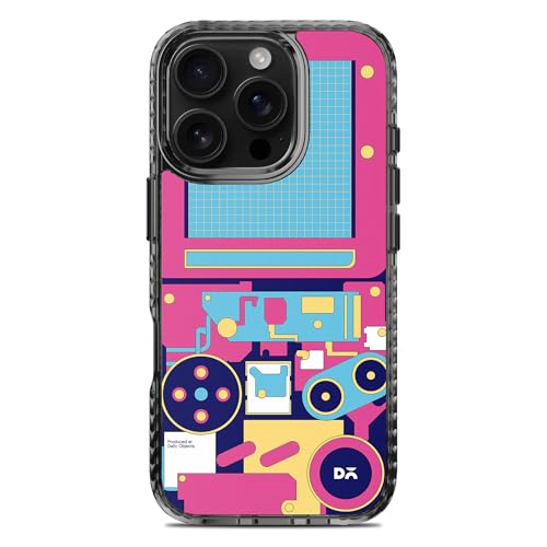 Image of DailyObjects Case for iPhone 16 Pro Compatible with Mag-Safe Wireless Charging, Stride 2.0 Nin10do Slim Shockproof Back Cover with Inner Magnetic Ring