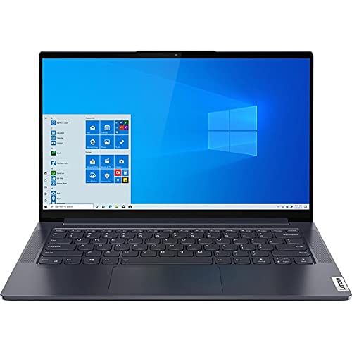 Image of Lenovo IdeaPad Slim 7i 14.0 inch Laptop, 14.0 inch FHD (1920 x 1080), Intel Core i7-1165G7 Processor, 8GB DDR4 RAM, 512GB NVMe SSD Storage, Intel Iris X Graphics, Windows 10 Home, 82A6000BUS, Slate Grey
