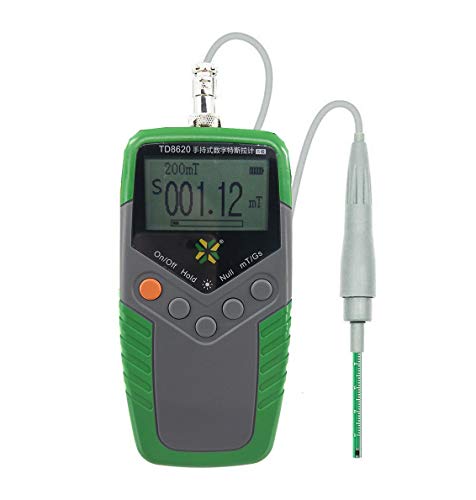Medidor digital Tesla Gauss para campo magnético