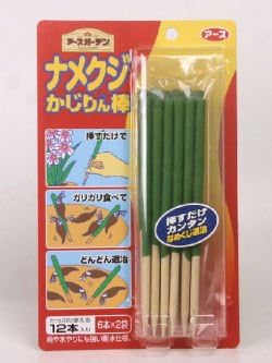 Amazon 挿すだけ簡単 ナメクジかじりん棒 12本入 肥料 園芸薬剤
