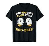 Did You Just Look At My Boo Bees Womens Tee Shirt