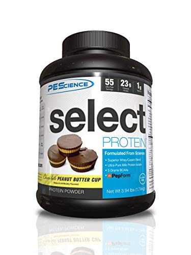 PEScience Select Low Carb Protein Powder, Chocolate Peanut Butter Cup, 55 Serving, Keto