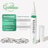 SPARKLEAN PREMIUM JEWELRY CLEANER PEN | Cleans Diamond Rings, Silver, Gold, and Metal | Includes a Brush and Specialized Jewelry Cleaning Solution | 400 Uses per Unit | 4 Milliliters