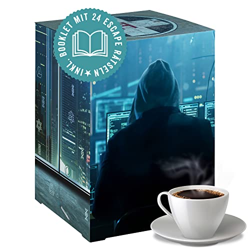Corasol Escape & Coffee Adventskalender mit Escape-Rätsel-Thriller: Ein atemloses Spiel & 24 Premium Kaffees im Coffeebag (240 g) Cover