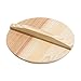 Uniwersalna pokrywa Handmade Log Old Overlover 16 CM / 18 cm Drewna pokrywa Nadaje się do milków Patelnie i Patelnie śniegowe Akcesoria do gotowania Pokrywa naczyń (Size : 16cm)