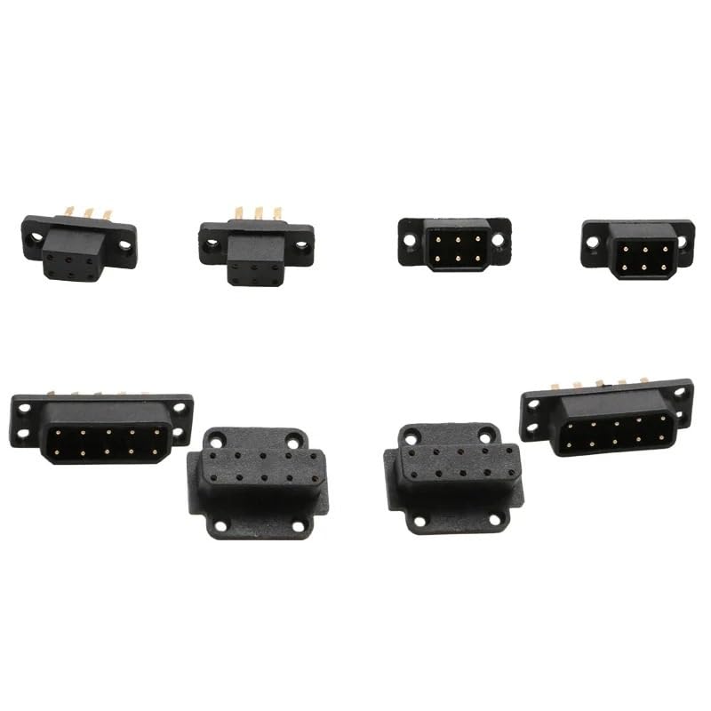 MX6 MX10 piny złącza serwo VTOL szybkie podłączenie męskie wtyki żeńskie akcesoria modelarskie Adapter steru dla RC Turbojet Drone(5pairs MX10)