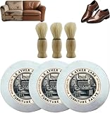 【Entretien Des Meubles Tout-En-Un】Peut êTre Appliqué Facilement Et UniforméMent Pour Garantir Que Chaque De Meubles Soit, Facile à Appliquer, Avec Une Couverture Uniforme Pour Une Finition. AméLiorez Routine D'Entretien Des Meubles Avec Pommade Pour Meubles En Cuir Et Brushes Pour Rajeunir Et ProtéGer PièCes Bien-AiméEs