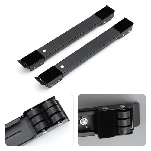 Rouleaux pour appareils électroménagers robustes et base réglable pour frigo