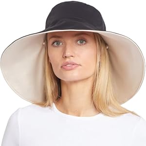 Solbari Ultra Wide Brim Hat UPF50+ UV Protection, Sun Protective Hat
