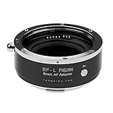 Fotodiox 電子マウントアダプター EF-LT-FSN（EFマウントレンズ → Lマウント変換）ファンクションボタン搭載（フォトディオックス）