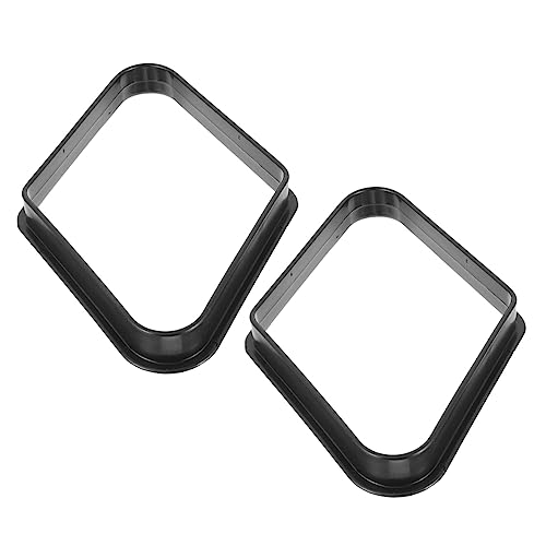 Garneck Sturdy Billiard Ball Holder Rack Diamond Billiard Frame Pool Balls Rack for 9-Ball