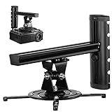 【Ajustable Totalmente】 Inclinación de 90 grados, giro de 180 grados y rotación de 360 grados alcanzando los mejores ángulos de visión.