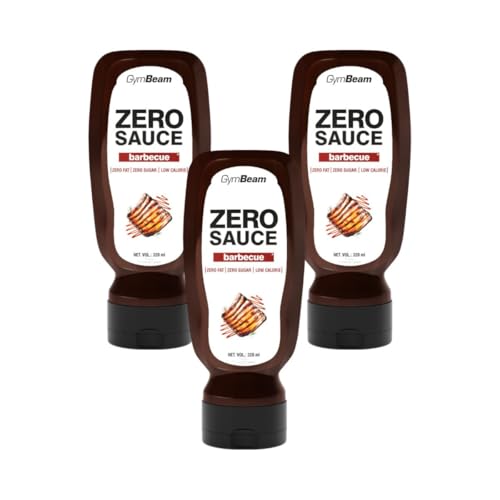 GymBeam BBQ Soße Zero – Kalorienfreie Barbecue Sauce, zuckerfrei, fettfrei, glutenfrei, laktosefrei, verbessert den Geschmack deiner Lieblingsspeisen (320 ml (3er pack)) GymBeam BBQ Soße Zero – Kalorienfreie Barbecue Sauce, zuckerfrei, fettfrei, glutenfrei, laktosefrei, verbessert den Geschmack deiner Lieblingsspeisen (320 ml (3er pack))