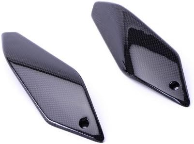 Bestem CBKT-D6912-TPN Black Carbon Fiber Small Under Tank Side Panels for KTM DUKE 690 2012
