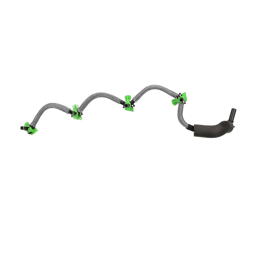Moulded Fuel Hose / Pipe fits CITROEN BERLINGO B9 1.6D 2010 on Supply Injection