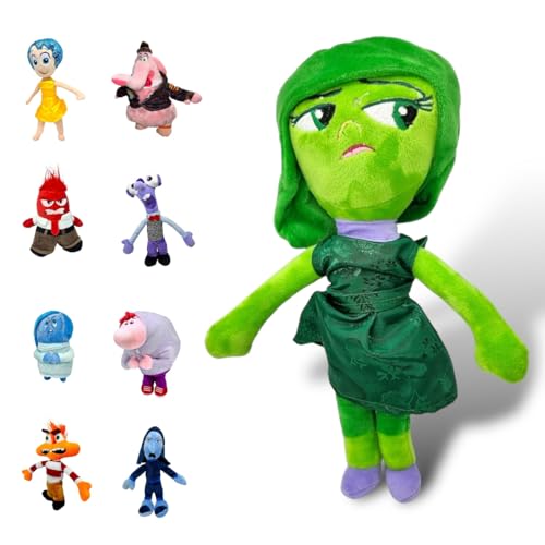 Catálogo de Intensamente Personajes , listamos los 10 mejores. 24 Intensamente 2 Muñeco de Peluche Emociones Ideal Regalo Niño Niña Mujer Hombre Cumpleaños, Navidad, Aniversario (Desagrado)